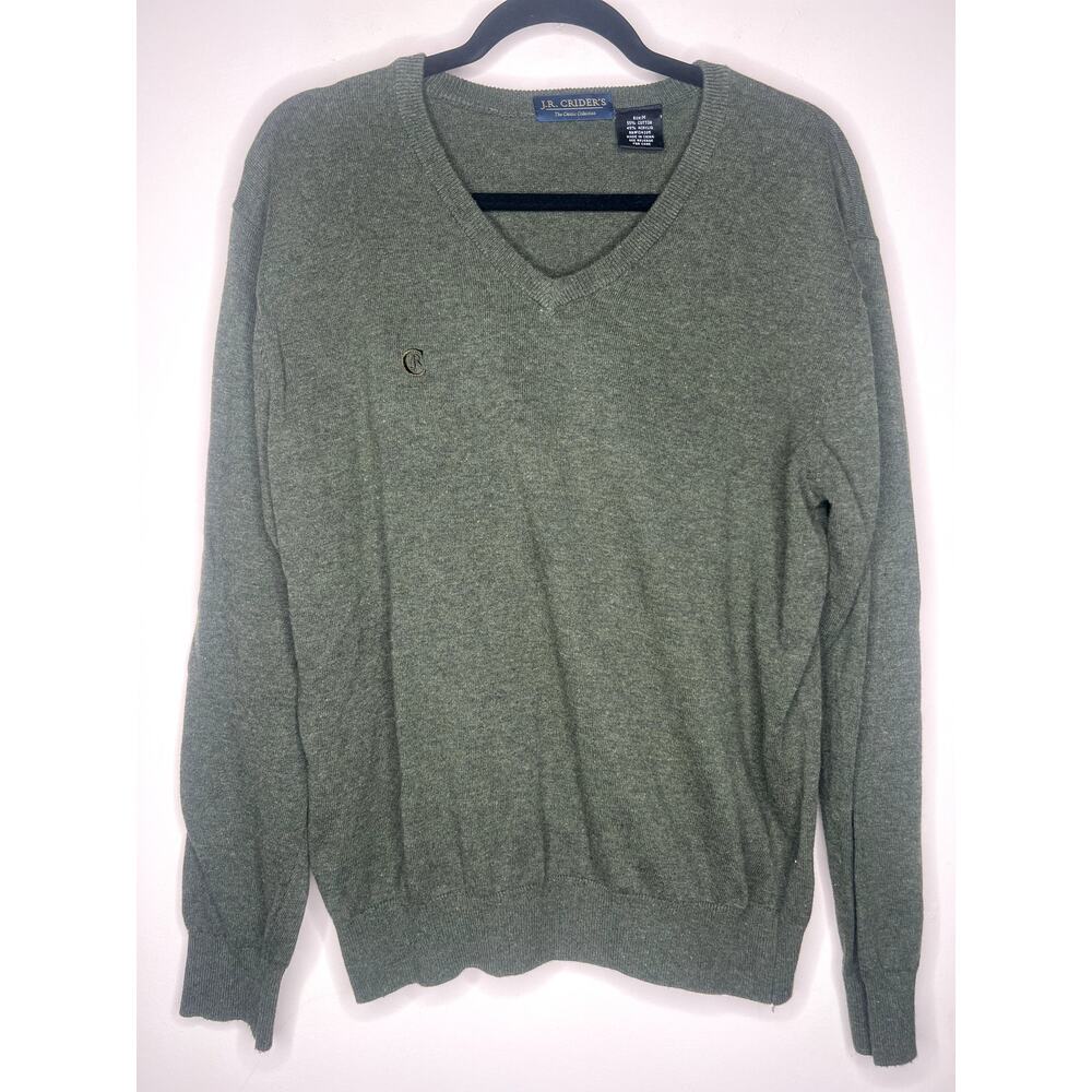 J.R. Crider's The Classic Collection V Neck Sweater SIZE M